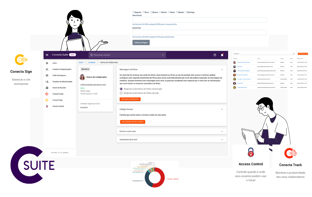 Conecta Suite – Suite completo Conecta Suite - Suite completo